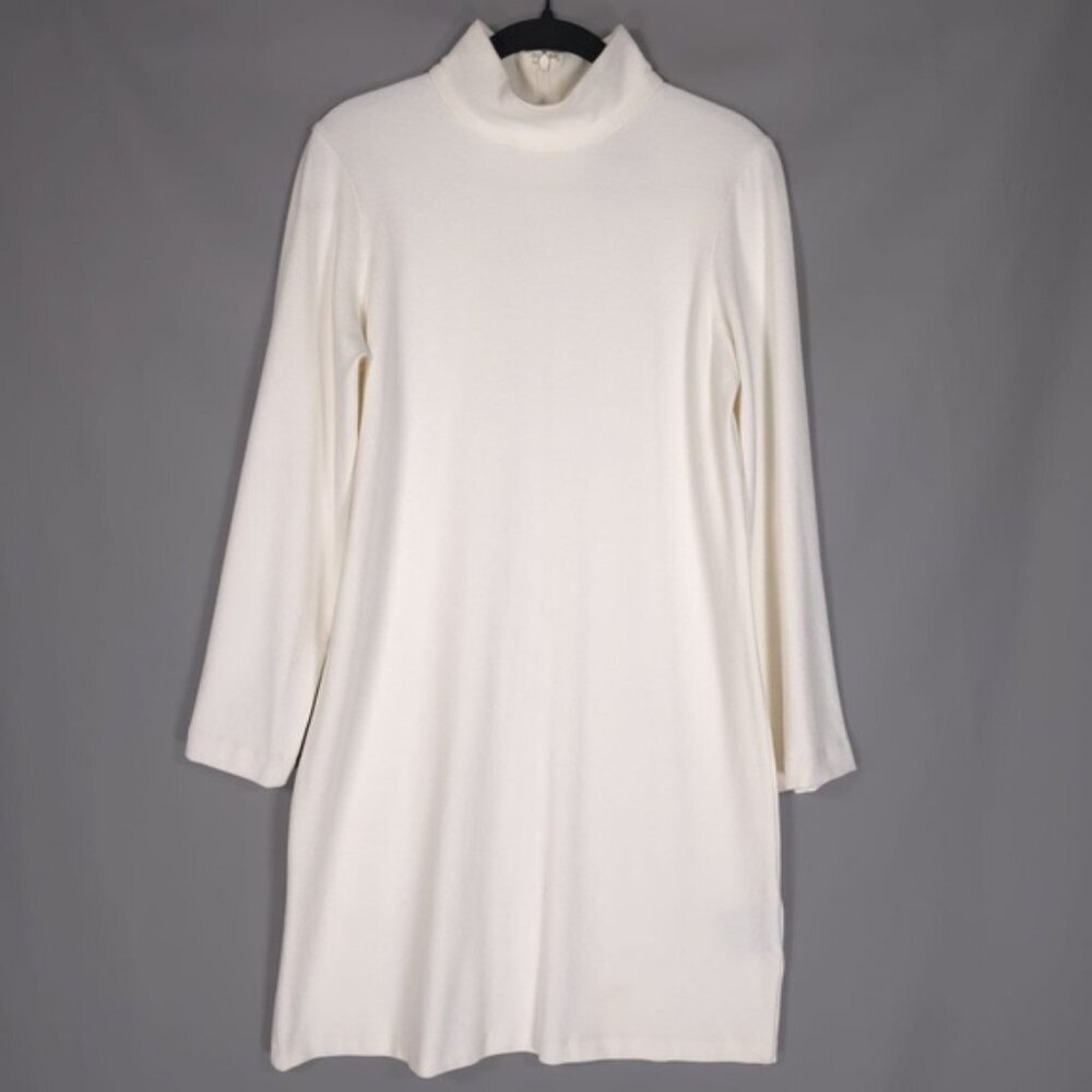 NWT CLUB MONACO‎ Women’s ANGILE Mini DRESS ROBE WHITE/BLANC Size MEDIUM